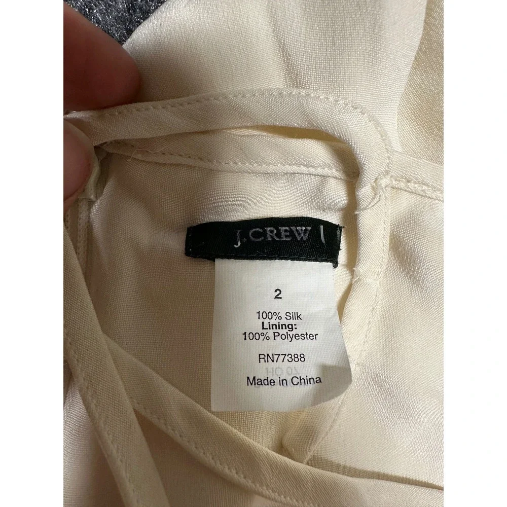 Ivory Silk Wedding Dress Train Editorial Elegant Simple Chic Clean J Crew Luxury
